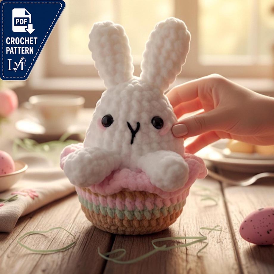 Easter Bunny Crochet Patterns for Spring Gifts, Decor & Amigurumi Projects 13